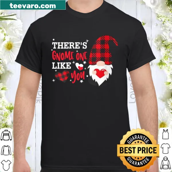 Cute Valentine gnome graphic shirt for women