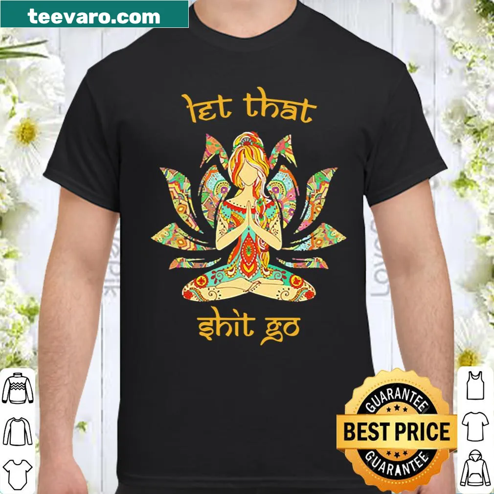 T-shirt with playful yoga slogan