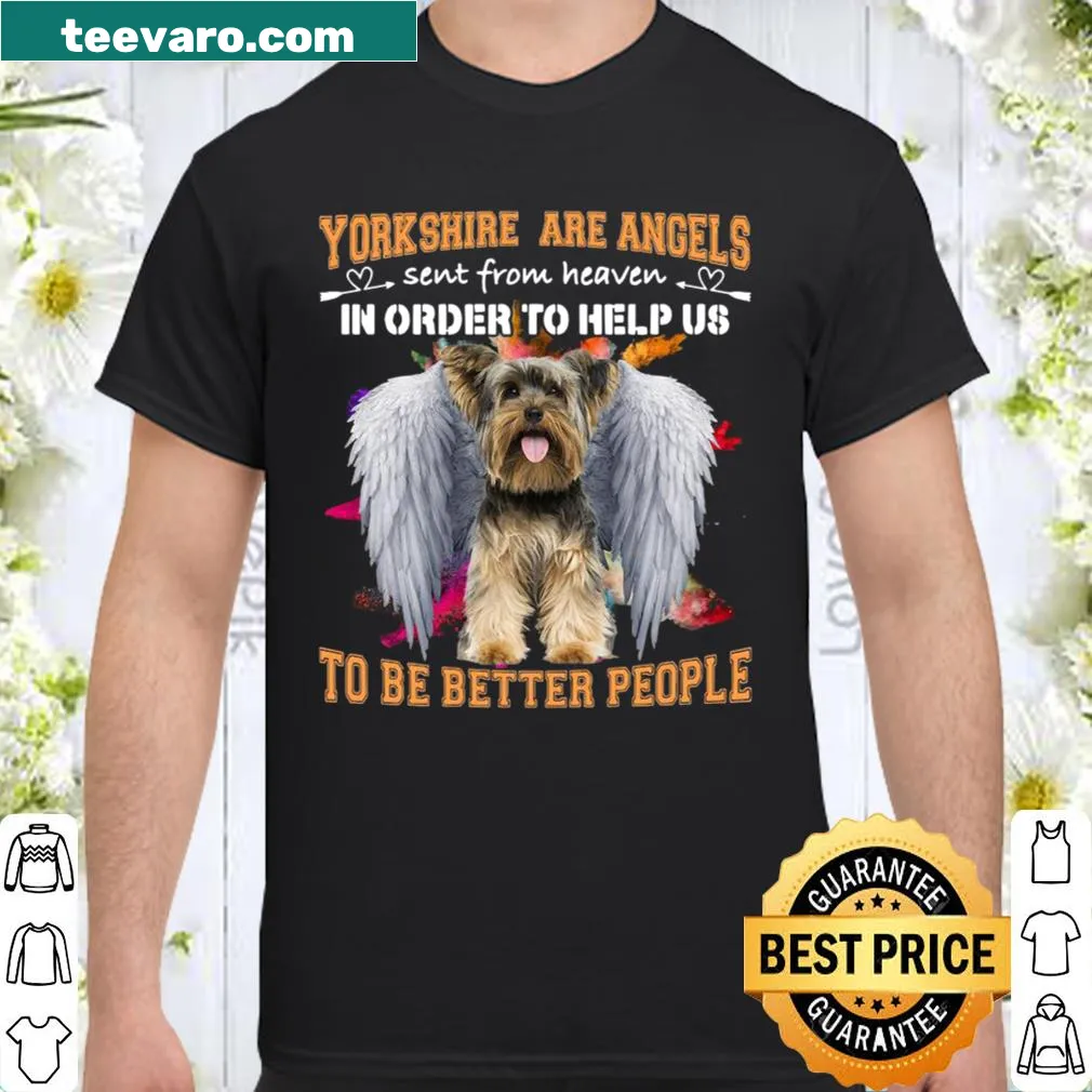 Yorkshire dog-themed shirt with heartfelt text