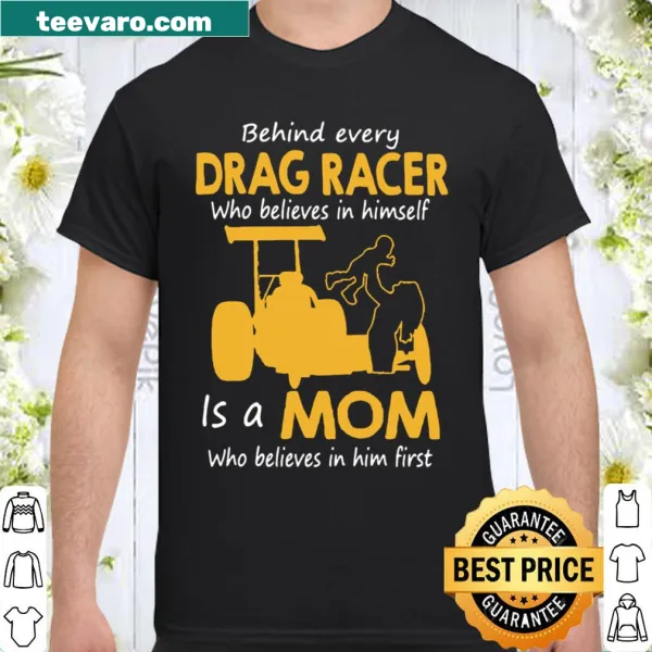 Inspirational shirt about self-belief in drag racing
