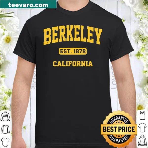 Vintage shirt celebrating Berkeley, California with classic design