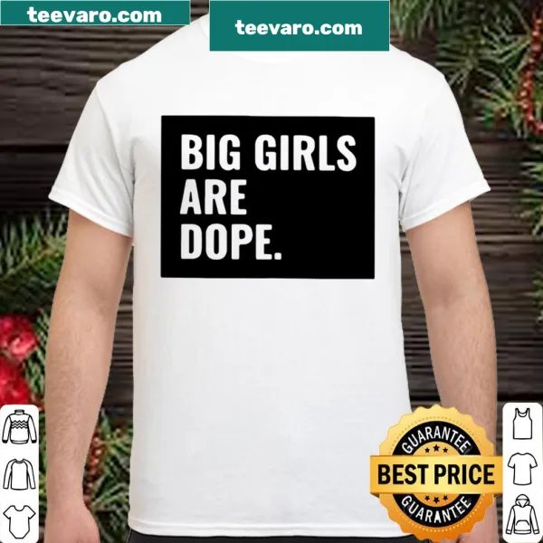 Limited edition humorous shirt celebrating body positivity with bold text