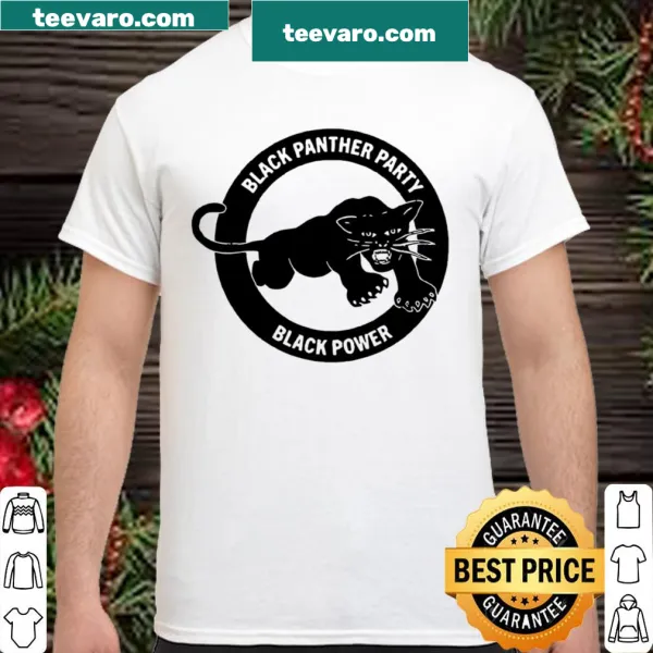 Vintage Black Panther Party shirt with bold Black Power lettering