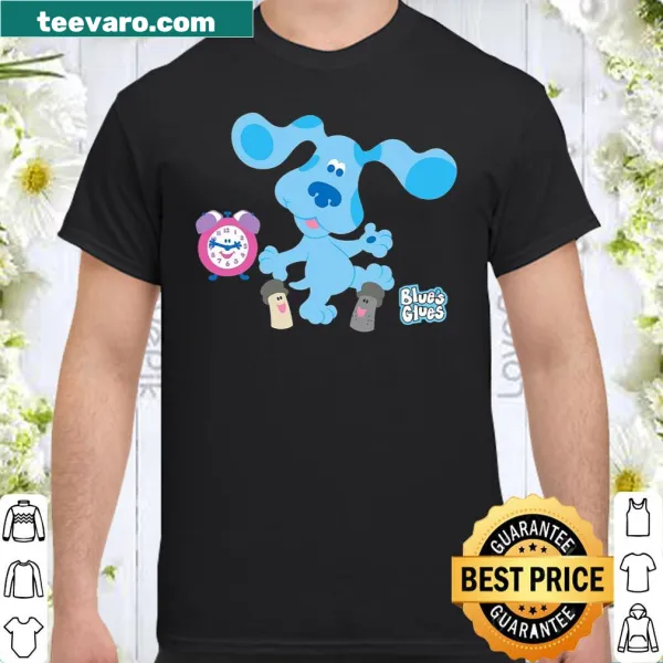 Nostalgic Blues Clues shirt featuring classic characters from the show