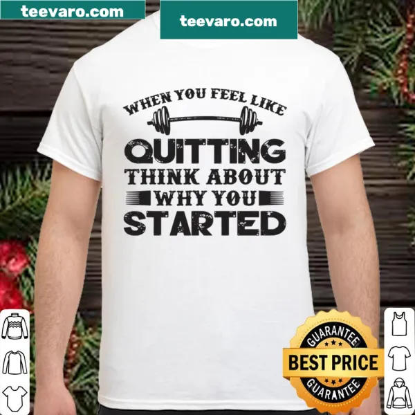 Inspirational weightlifting quote shirt for gym enthusiasts