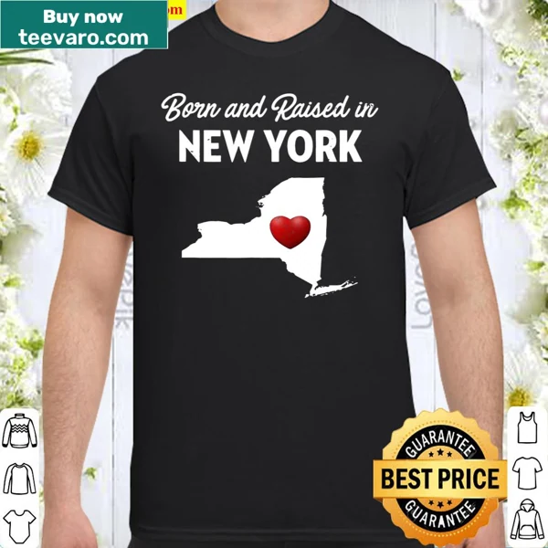 Proud shirt declaring New York roots