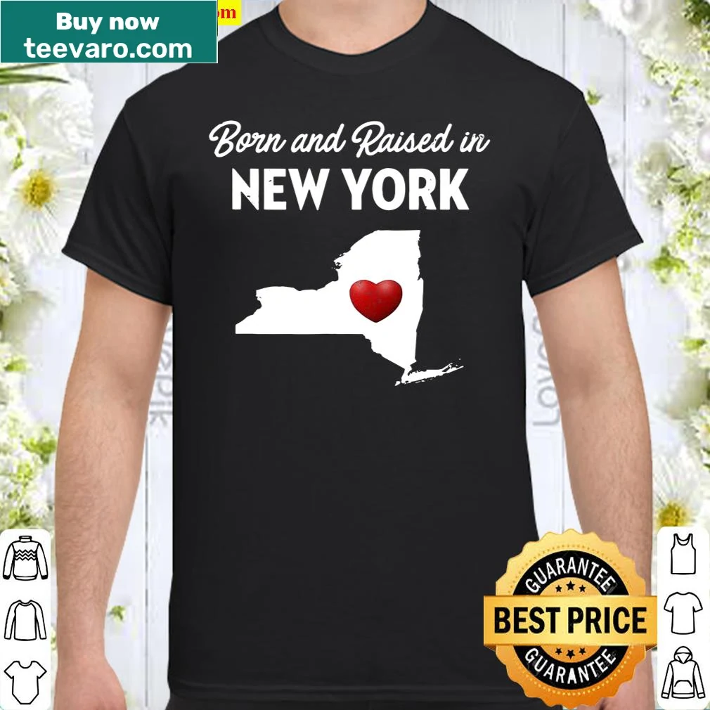 Proud shirt declaring New York roots