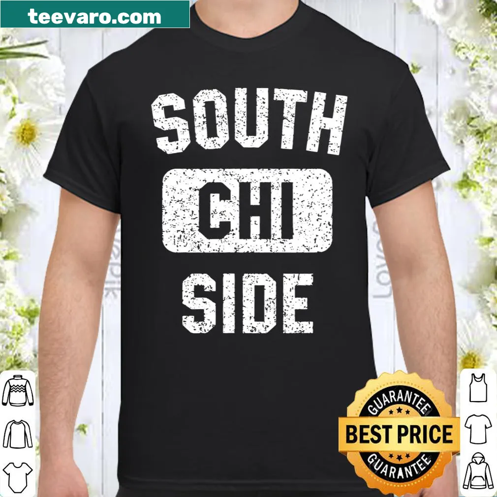 Distressed Chicago South Side gym style shirt