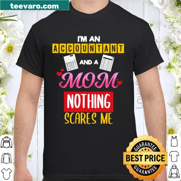 Finance mom t-shirt with humorous text