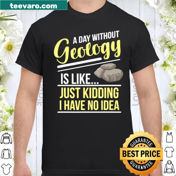 Funny geology-themed shirt with playful rockhounding graphics and text