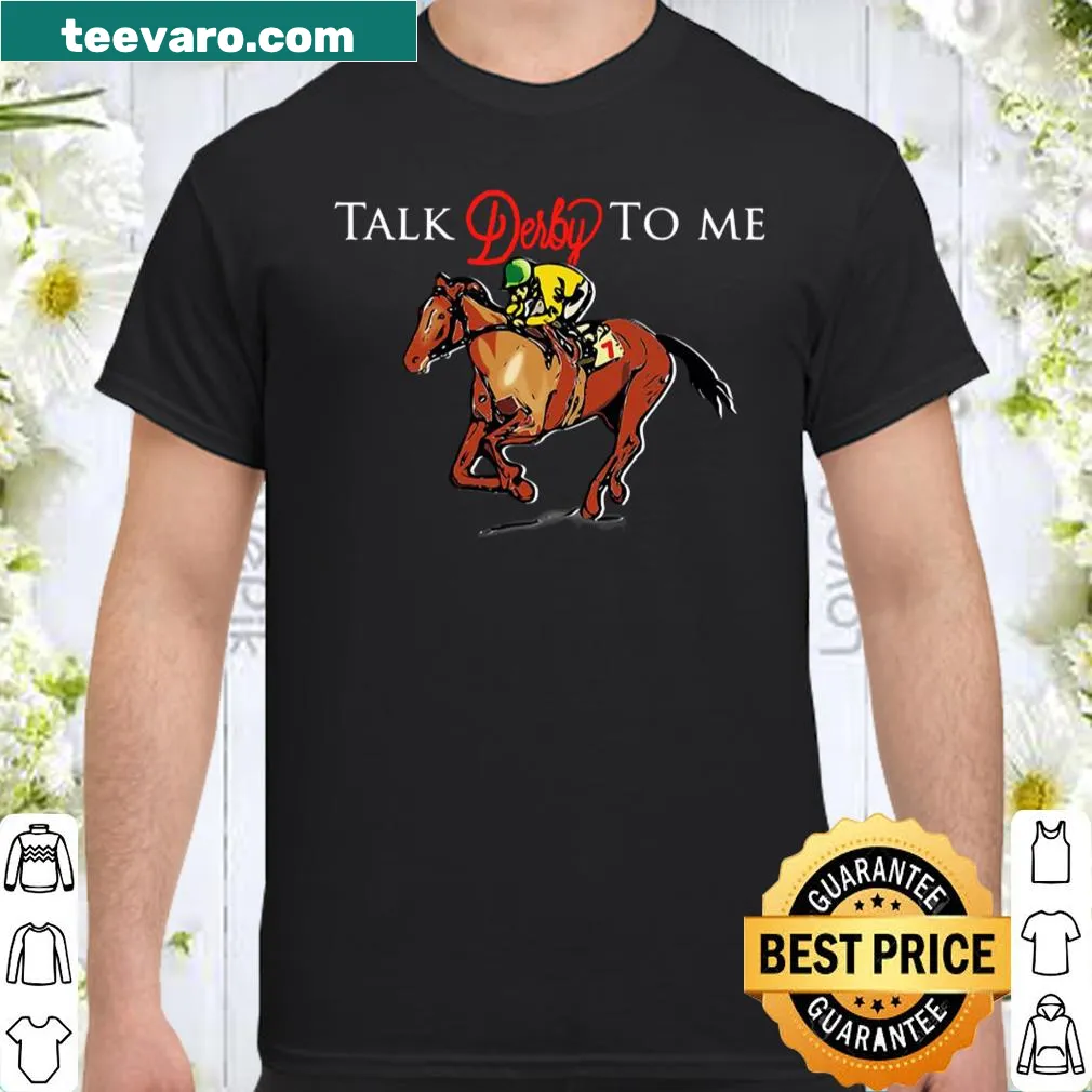 Funny racehorse shirt with clever derby pun
