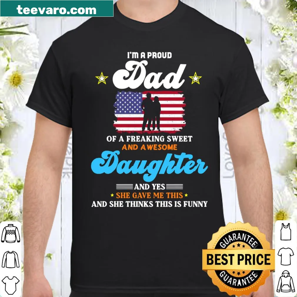 Funny Father's Day shirt with humorous saying