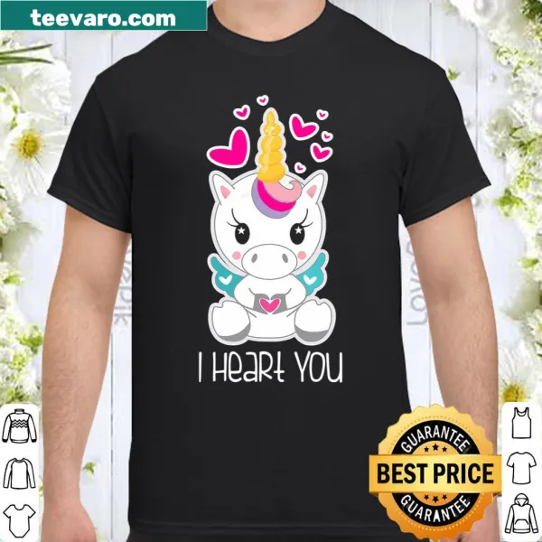 Cute unicorn shirt for girls with heartfelt message