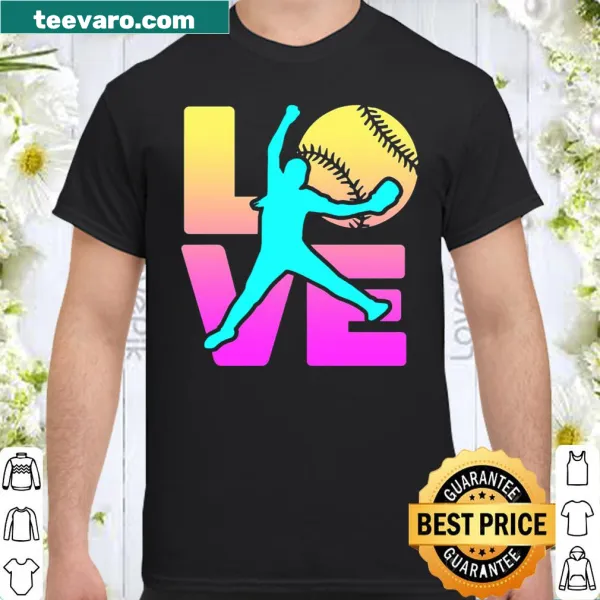 Fastpitch softball shirt for girls featuring playful pitcher slogan