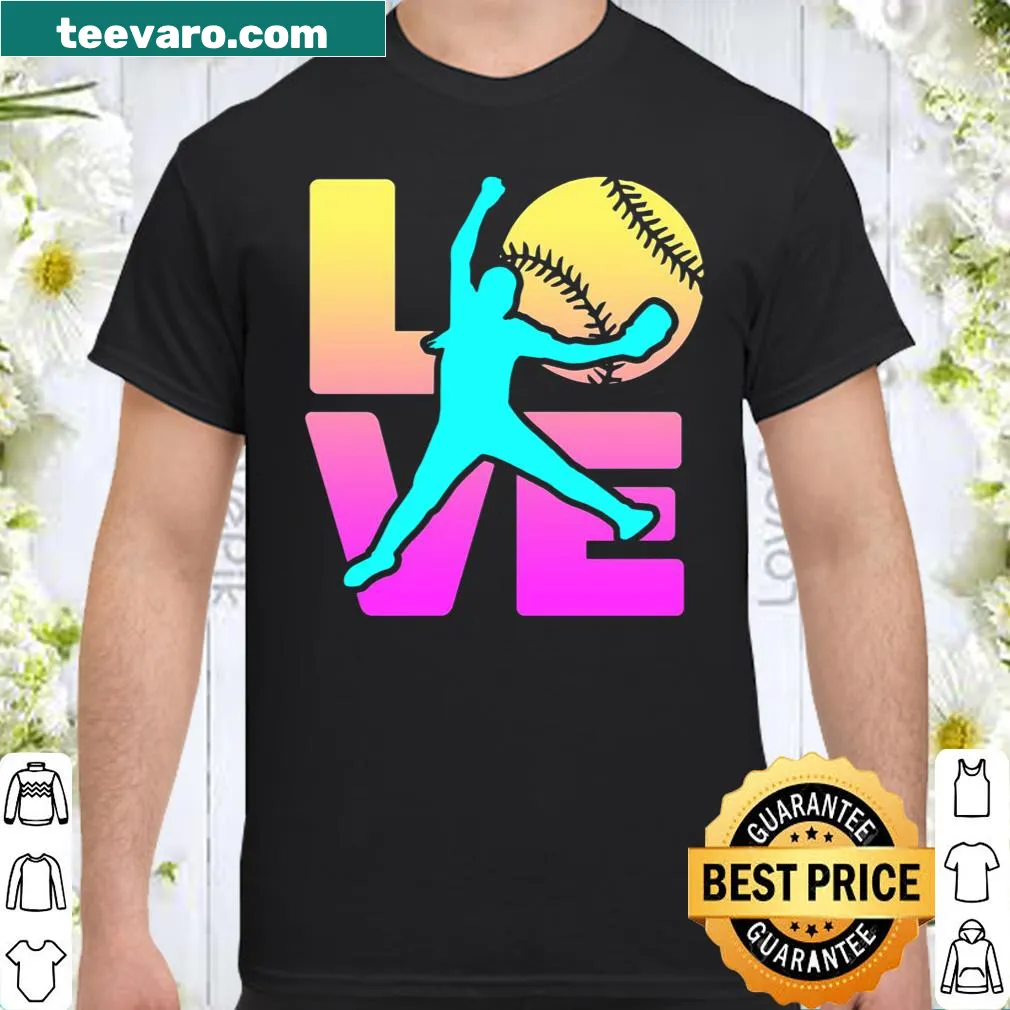 Fastpitch softball shirt for girls featuring playful pitcher slogan
