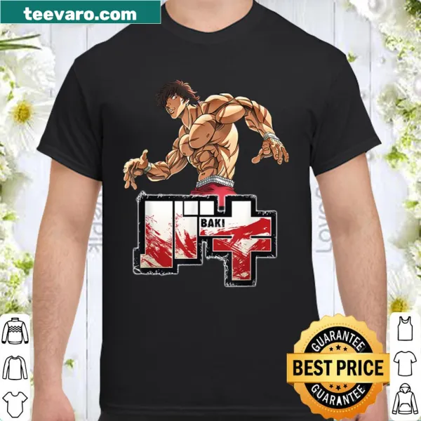 Striking Baki art themed grappling shirt
