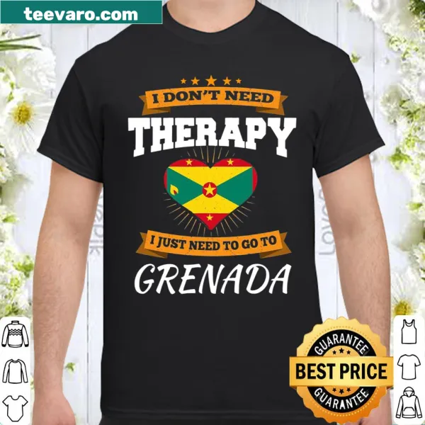 Shirt with Grenada flag and humorous text 'I Funny Grenada'