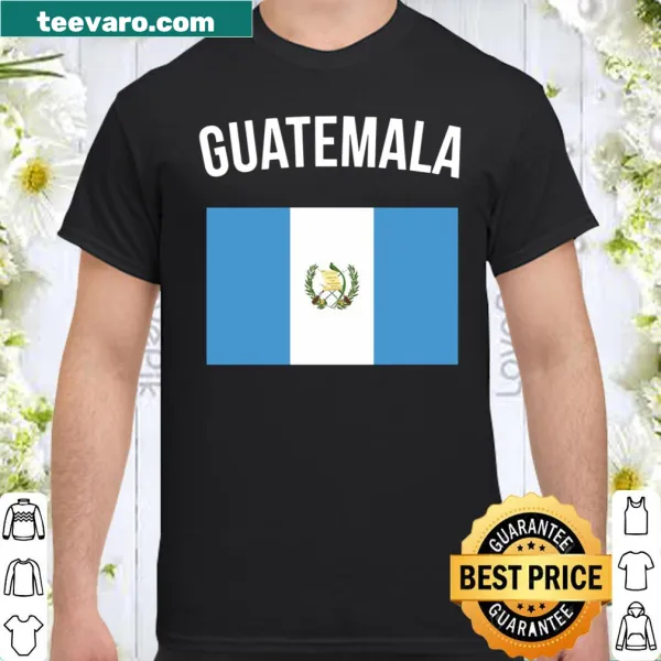 Guatemala flag graphic t-shirt representing national pride