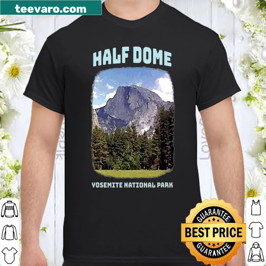 Illustration of Half Dome in Yosemite National Park