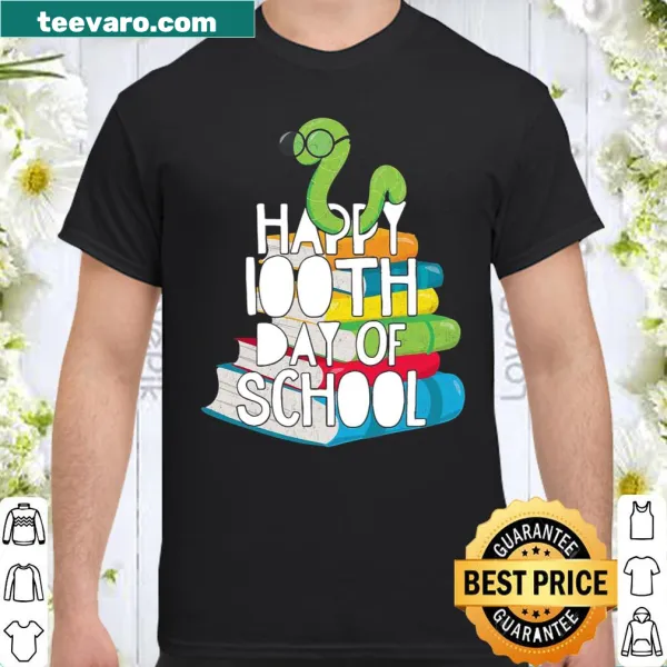 Illustration celebrating the 100th day of school for teachers or children