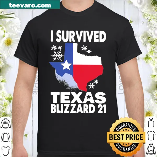 Shirt commemorating the Texas Blizzard of 2021