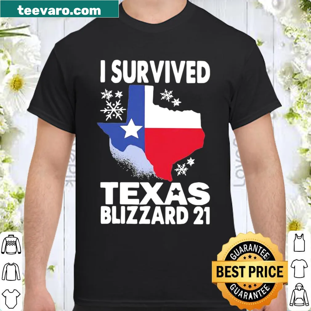 Shirt commemorating the Texas Blizzard of 2021