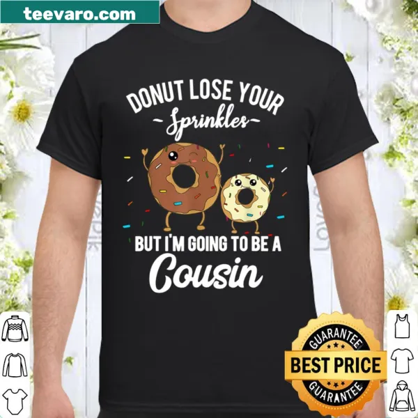 Cute pregnancy announcement shirt for future cousins