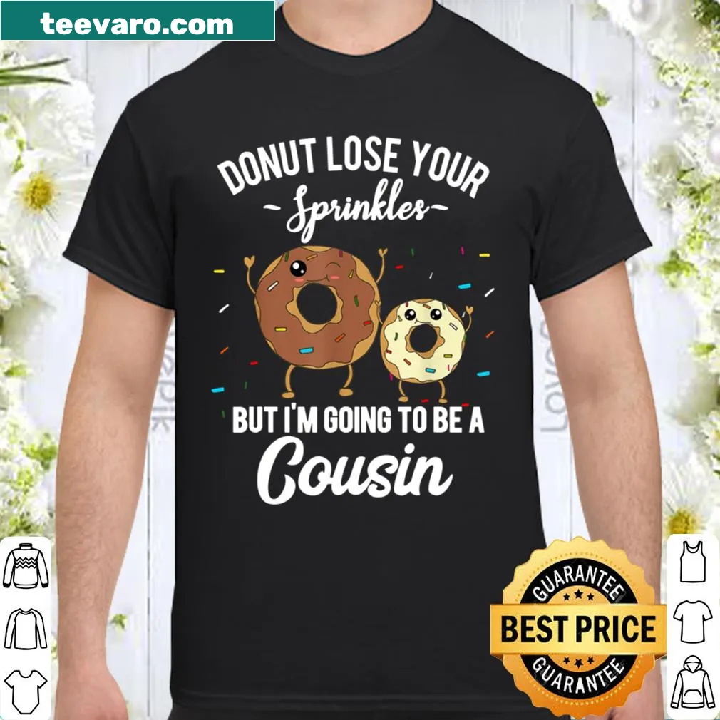 Cute pregnancy announcement shirt for future cousins