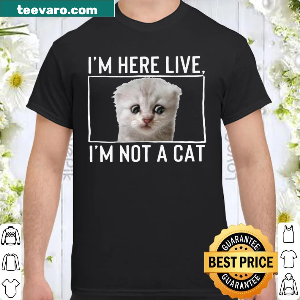 Funny lawyer Zoom meme shirt with cat filter quote