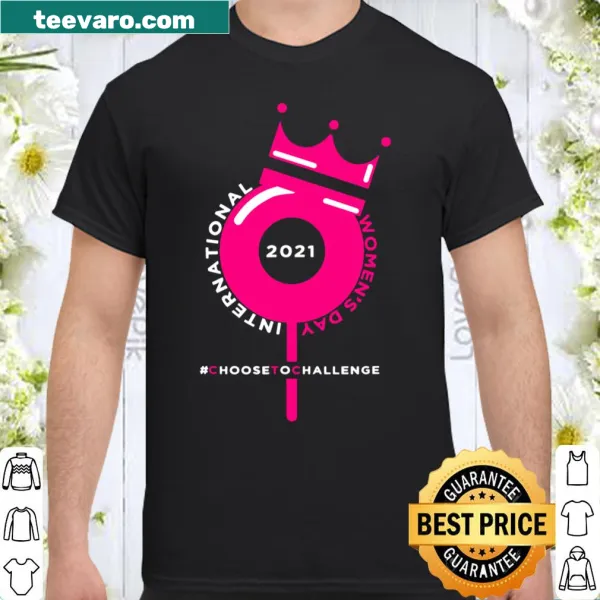 T-shirt with 'Choose To Challenge' for International Women's Day