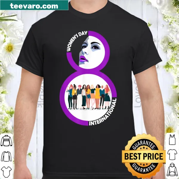 Shirt with 'It's Our Day' message for International Women's Day