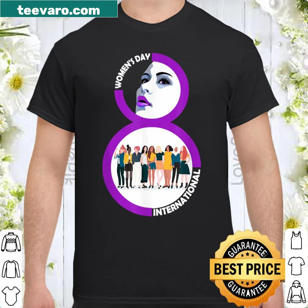 Shirt with 'It's Our Day' message for International Women's Day