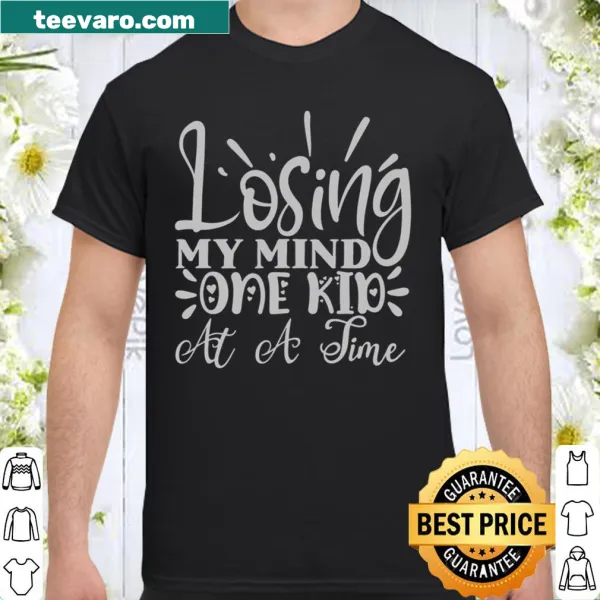Funny shirt for moms about parenting chaos.