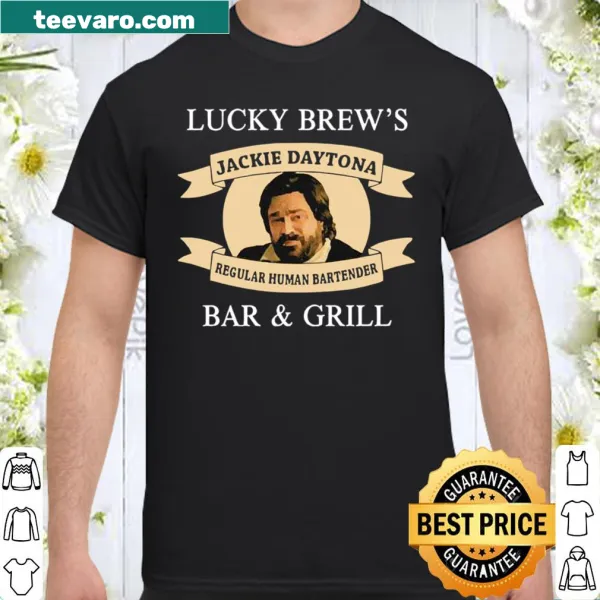 Shirt with 'Regular Human Bartender' text design