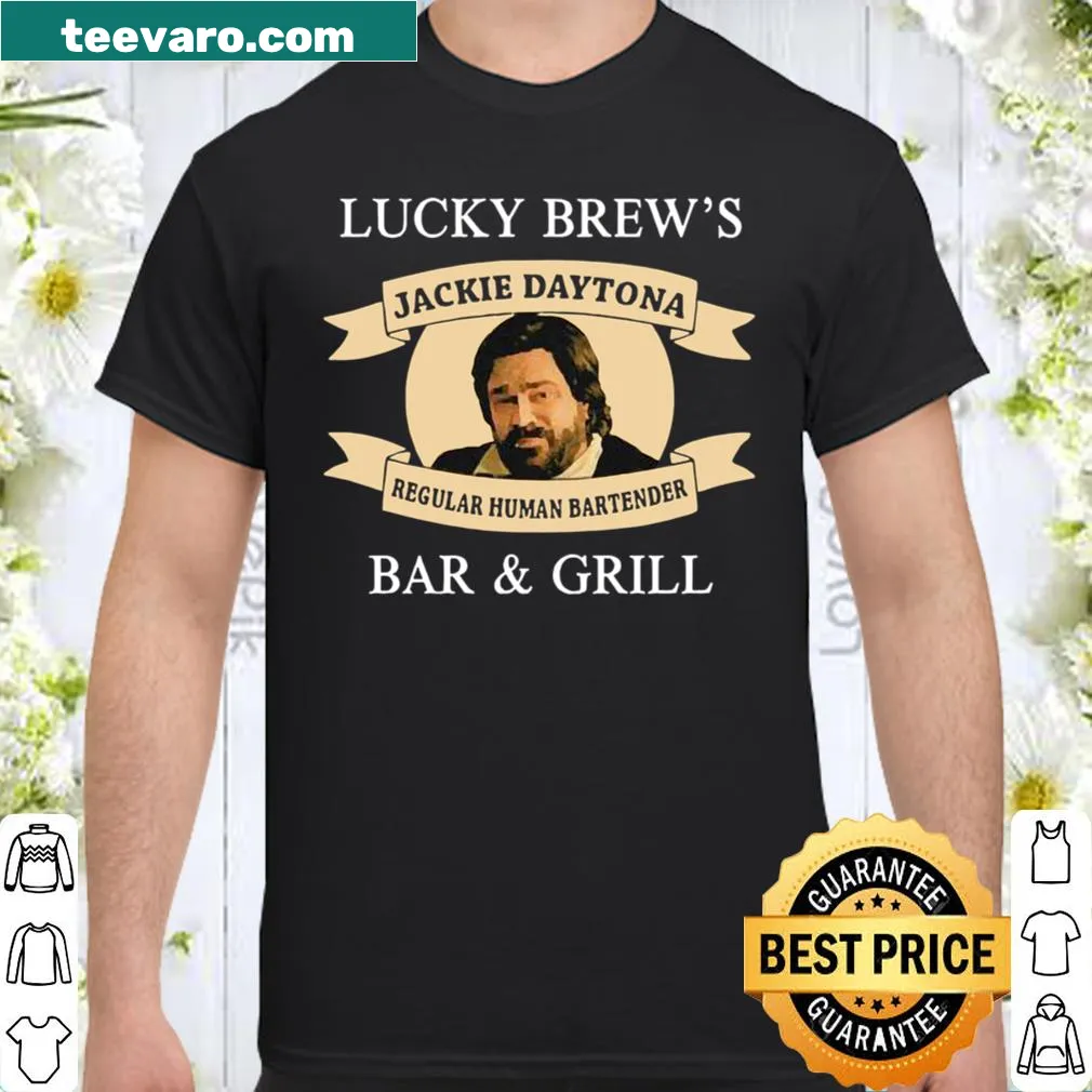 Shirt with 'Regular Human Bartender' text design