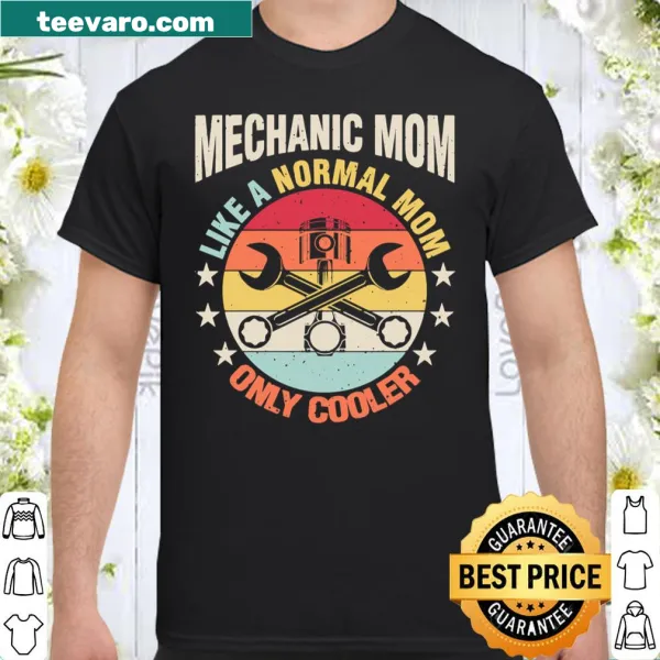 Graphic shirt for mechanic moms celebrating their profession