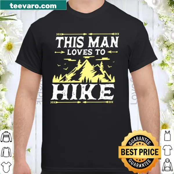 Illustrative mountain design for hiking dads who love the outdoors