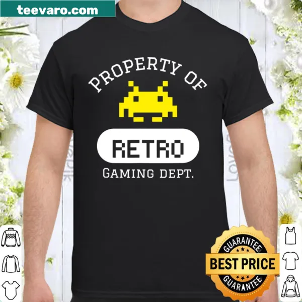 Vintage-style gaming T-shirt for retro lovers