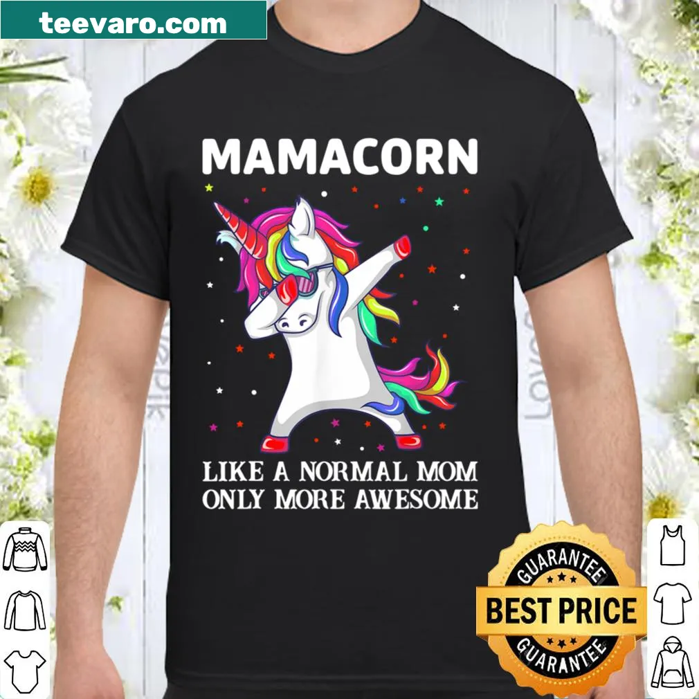 Cute Mamacorn shirt for Mother's Day celebrating motherhood