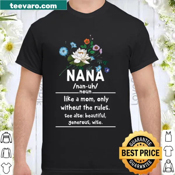 Nana definition shirt for Mother's Day