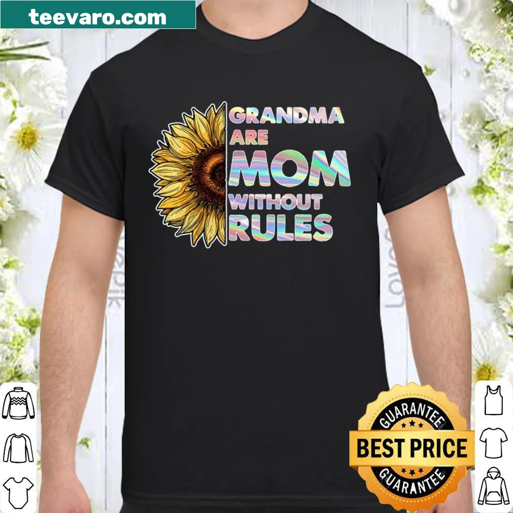 Nana Like A Mom shirt with playful text for Mother's Day
