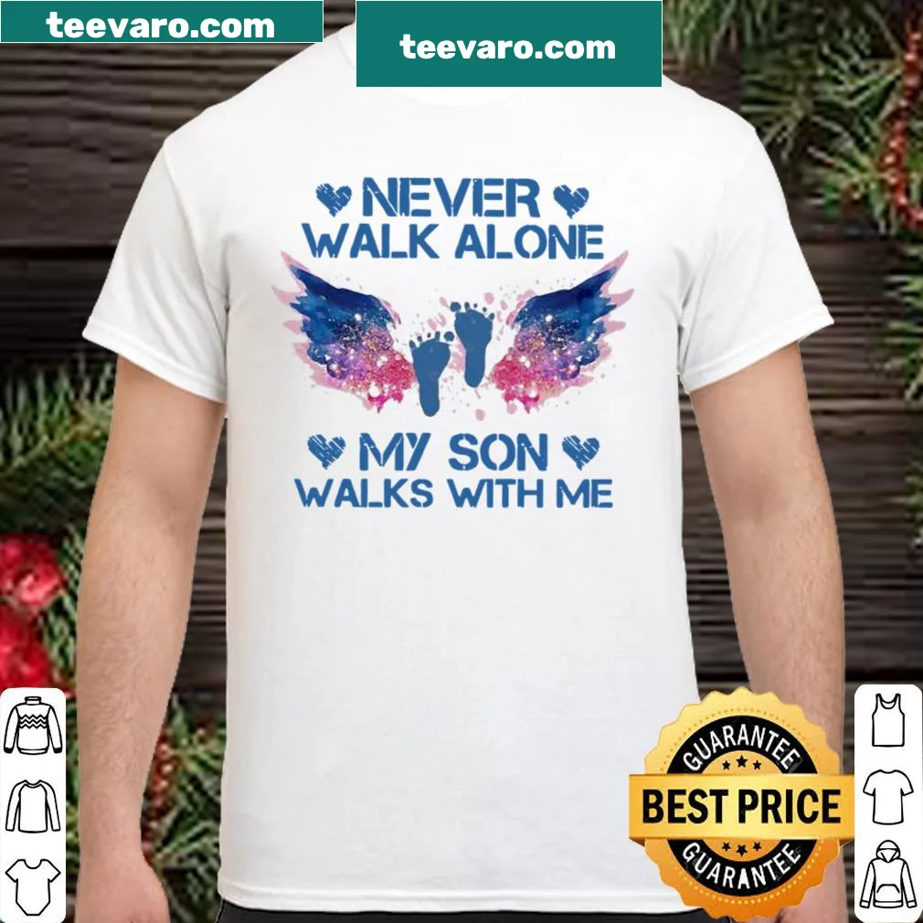 Sentimental shirt with angel design and loving message