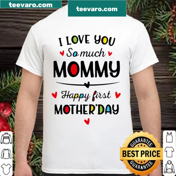 Heartfelt Mother's Day shirt with a loving message for moms.