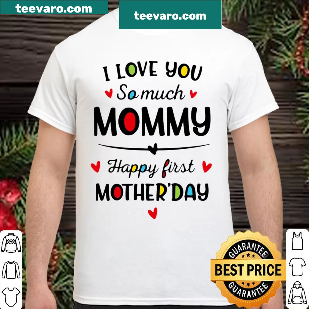 Heartfelt Mother's Day shirt with a loving message for moms.