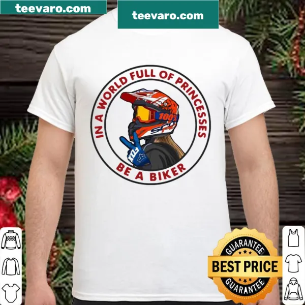 Biker-themed shirt with a message about individuality