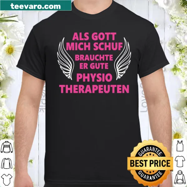 Shirt celebrating physiotherapy with professional typography