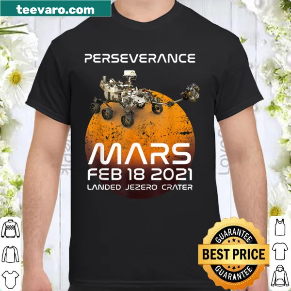 Illustration of Perseverance Mars Rover celebrating NASA's mission
