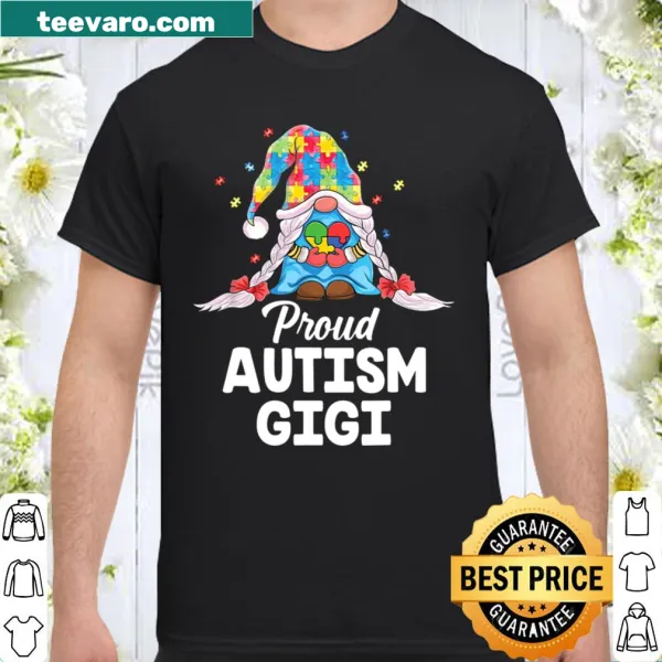 Cute gnomes and puzzle piece design for Autism Awareness