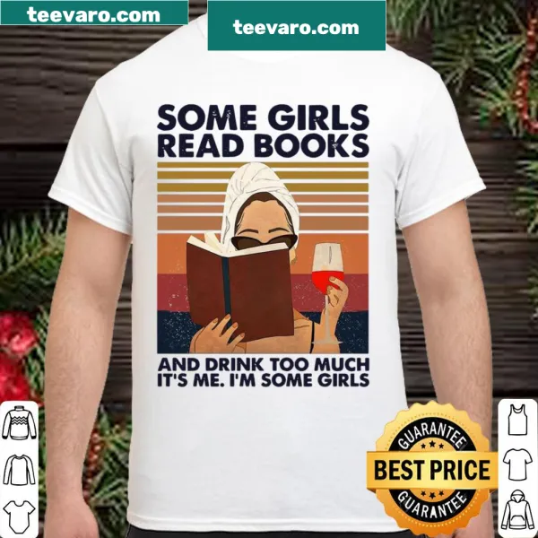 Retro design book lovers humorous t-shirt
