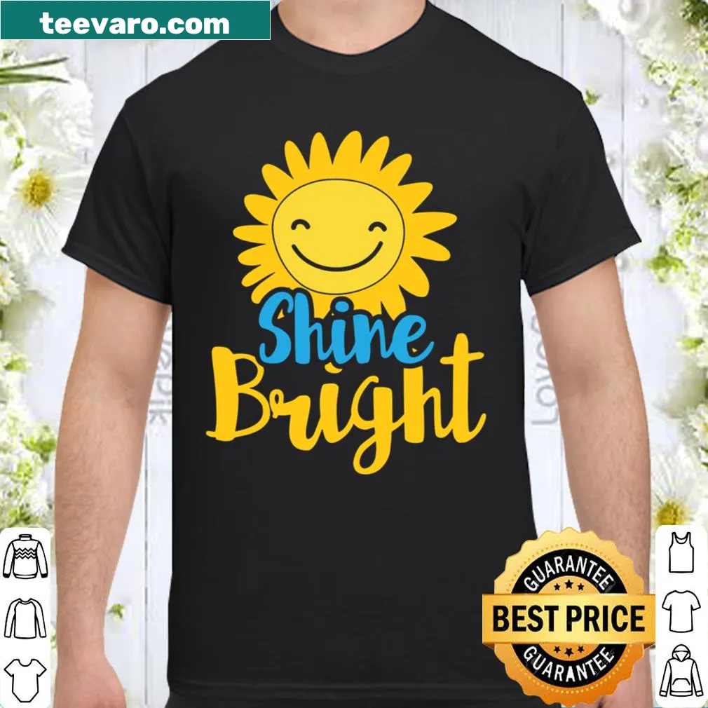Inspirational shirt promoting positivity and nature appreciation